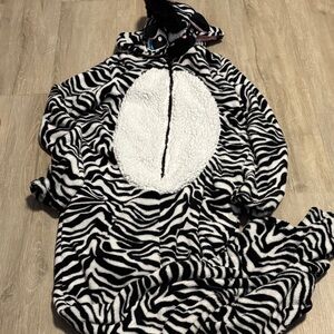 Bluenotes Zebra Kids Costume - Black and White
